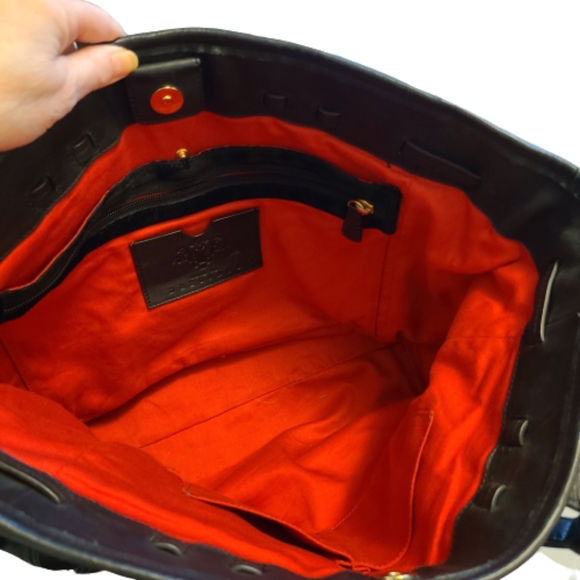 *Prix De Dressage Leather Handbag - Picture 5 of 6